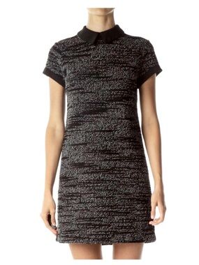 NWOT Maison Jules Textured Knit Tweed Shift Dress Size XXL